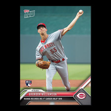 Brandon Williamson - 2023 MLB Topps Now Card 438 - Print Run: 610