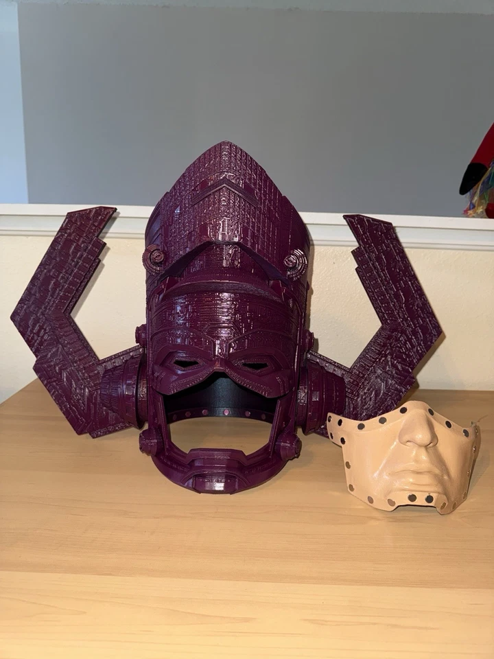 Galactus попкорн ведро / косплей шлем Fantastic Four 3D напечатано - Изображение 3 из 4