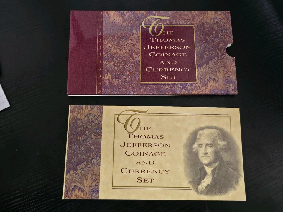 1993 Thomas Jefferson Coinage and Currency Set Uncirculated - Image 2 of 4