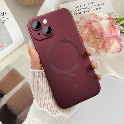 Magnetic case for iPhone 13 Phone Case for Women/Men, Matte Luxury Soft - Picture 2 of 7