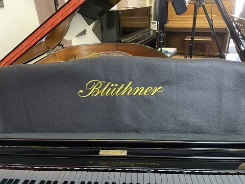 Blüthner MUSIC DESK Cover Pure Merino Felt Embroidered for Bluthner Grand Pianos - Picture 2 of 6