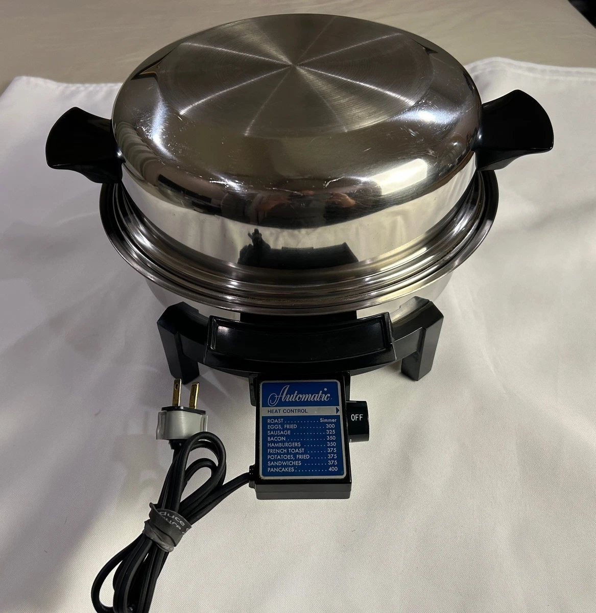 West Bend Stainless Steel Electric Skillets for sale | eBay