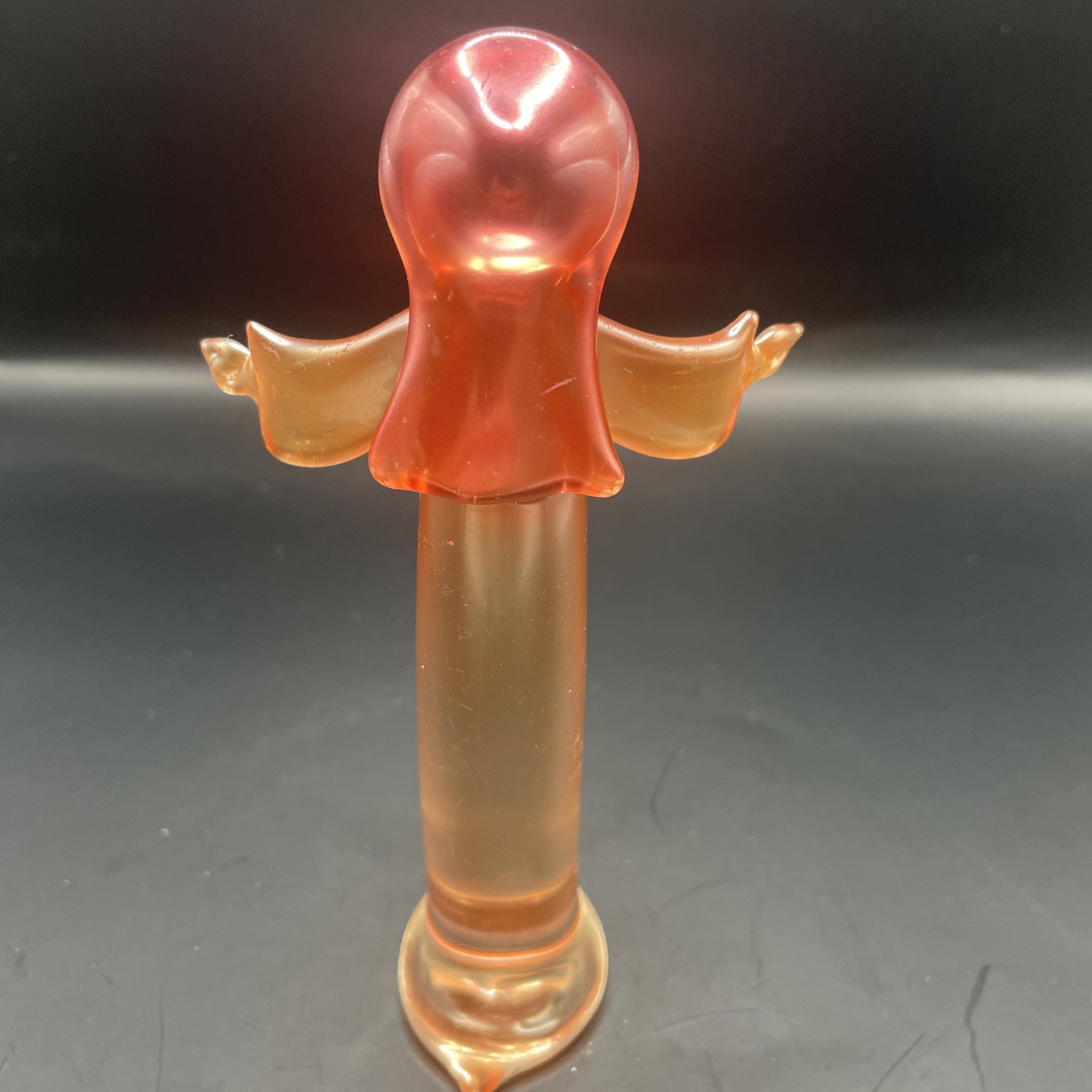 Modernist Pastel Glass Nativity Figure Joseph Vintage Replacement Piece Faceless