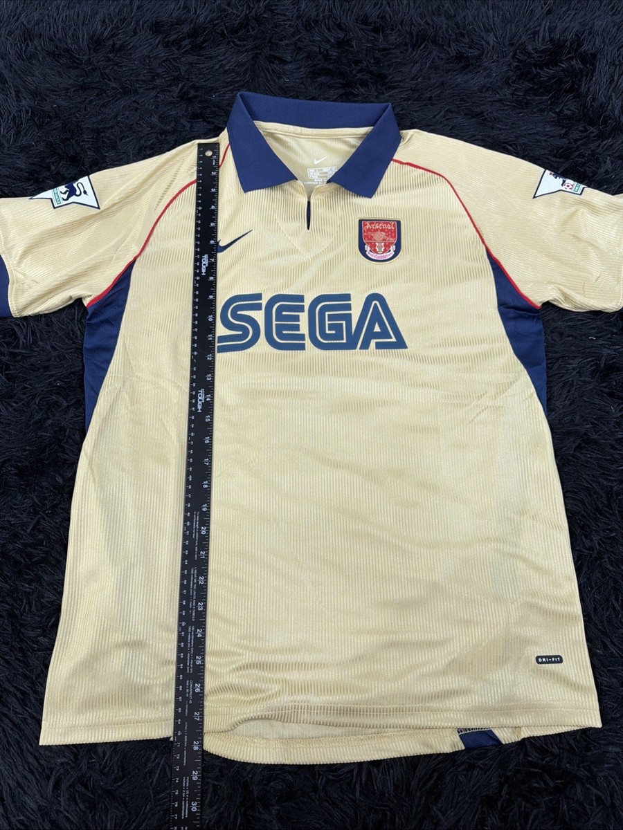Arsenal 01/02 Away Fans Version Henry Soccer Jersey | eBay