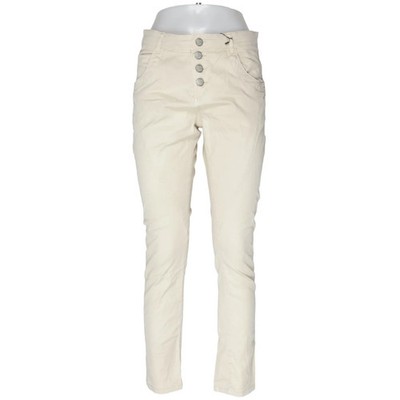 KappAhl, Jeans, Größe: 38, Beige, Baumwolle/Elasthan, Einfarbig, Damen #aUu