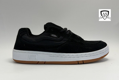 Vans Speed Ls Black / True White Men's Size 8.5 Skateboarding Shoes VN000CTNBP6