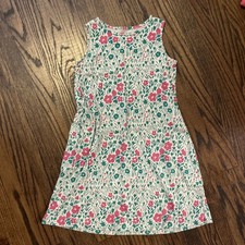 Marimekko for Uniqlo Girls Floral Sleeveless Cotton Dress Size 7/8