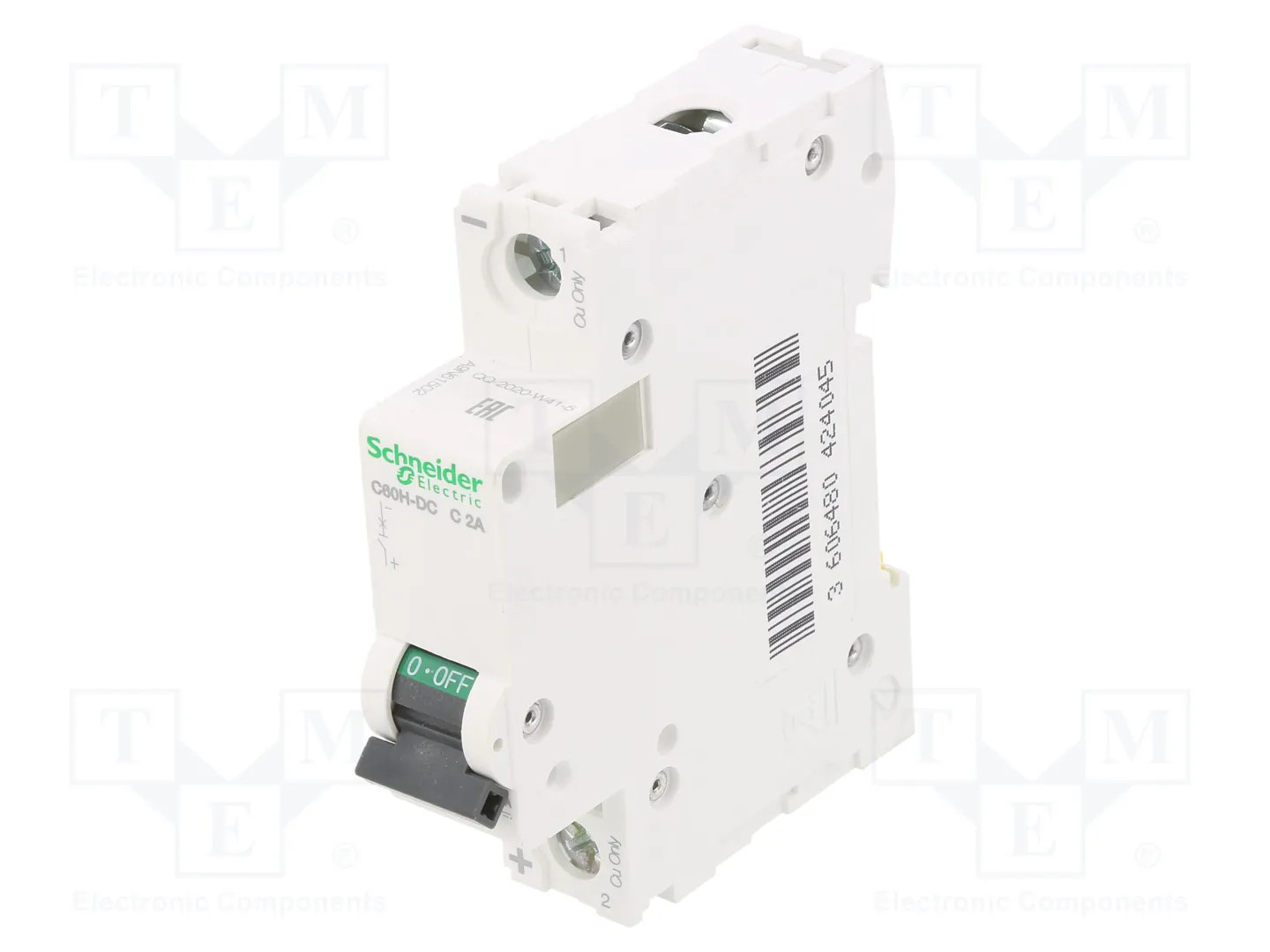 Schneider Acti9 C60h-Dc - Disjoncteur Modulaire - 1P - 2A - C Curve - Image 4