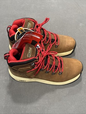 Noble Outfitters Shift Hiker Mid WP Boots Whiskey Strong Red Color Size 10.5R