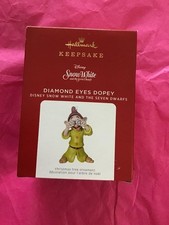 Hallmark Keepsake Ornament 2021 Diamond Eyes Dopey Metal Snow White dwarfs new