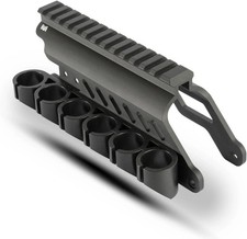 Side Saddle Shotgun Shell Holder V2  Compatible with Mossberg 590/Shockwave Ser