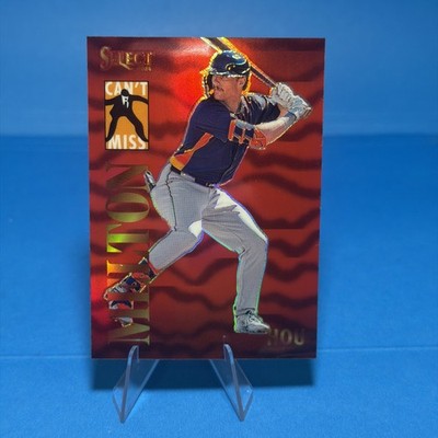 2025 Panini Select Jacob Melton #11 Can t Miss Red /99 Astor s