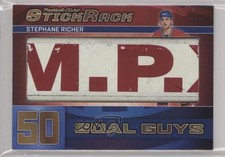 2021-22 President's Choice Game Used StickRack Update 3/3 Stephane Richer 1q2