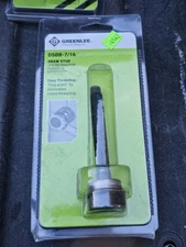 NEW GREENLEE DSBB-7/16 DRAW STUD EASY THREADING DOG POINT TIP