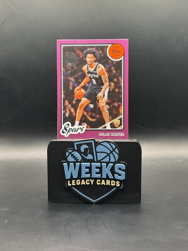 2025-26 Topps Dylan Harper 1980 RC Pink Foil SP - Spurs