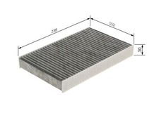 Filtre d'habitacle Renault FLUENCE