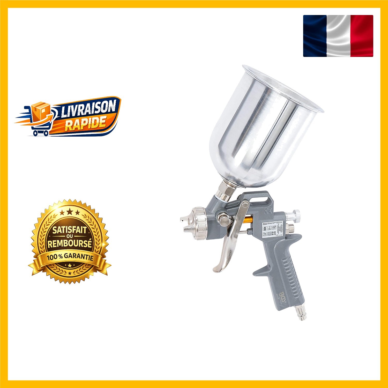 Pulvérisateur Bgs 3206 à air comprimé de 500 ccm³ en aluminium