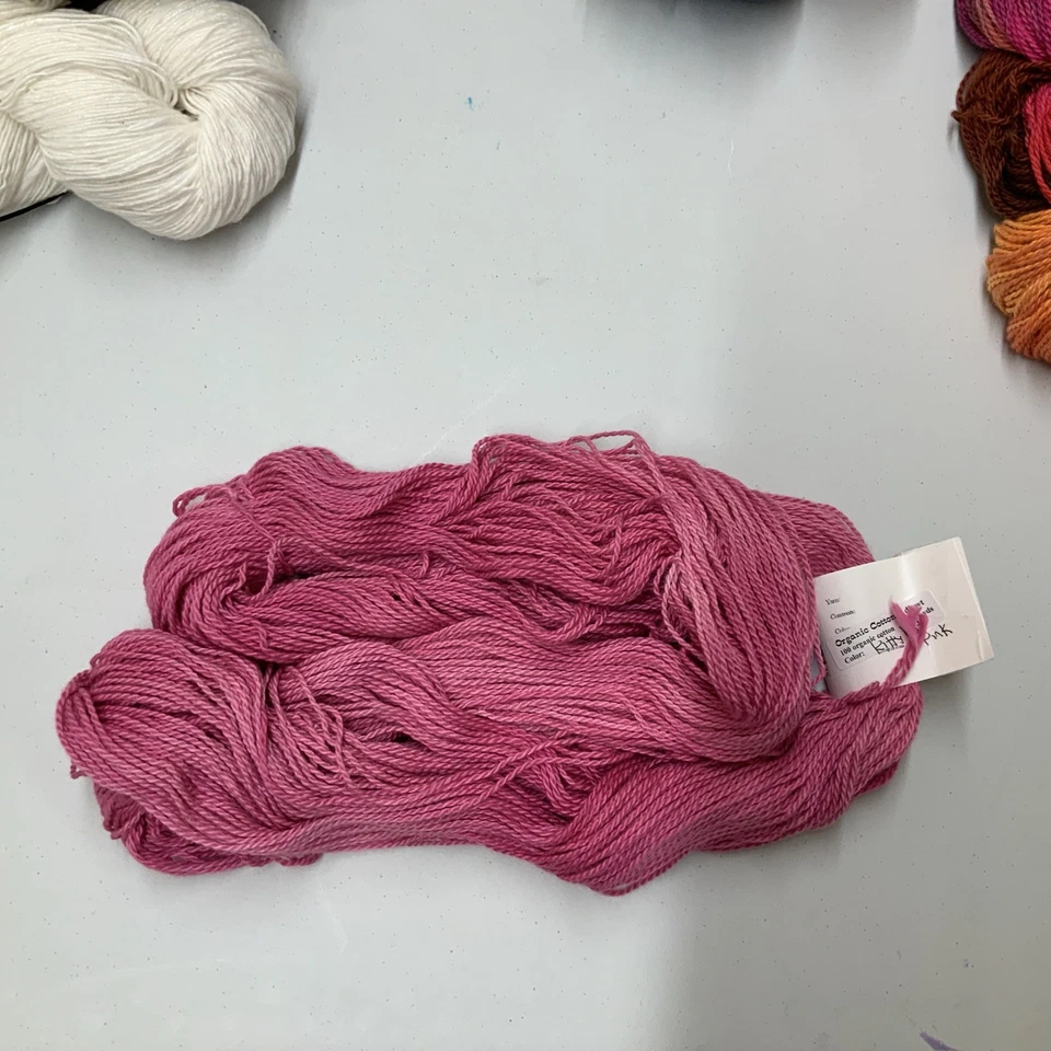 Great Adirondack Yarn Co DK wt Yarns Organic Cotton Hand Dyed Yarn - Image 4 of 4