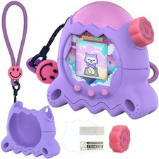 Silicone Case for Tamagotchi Paradise with Button Cap, Protective Cover with ...