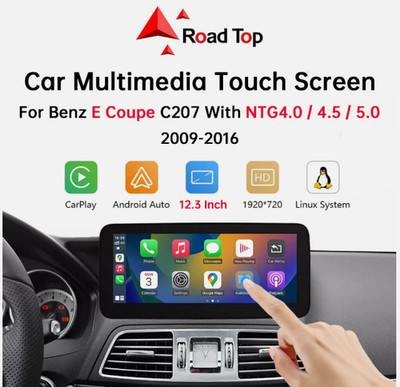 12.3'' Wireless Carplay Touch Screen AndroidAuto For Benz E Coupe C207 2009-2016