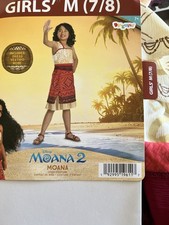 Kids Girls Moana Costume Hawaiian Princess Party Fancy Cosplay Dress