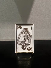 vintage porcelain trinket dish artwork from the Plaisirs d'Amour Card Deck