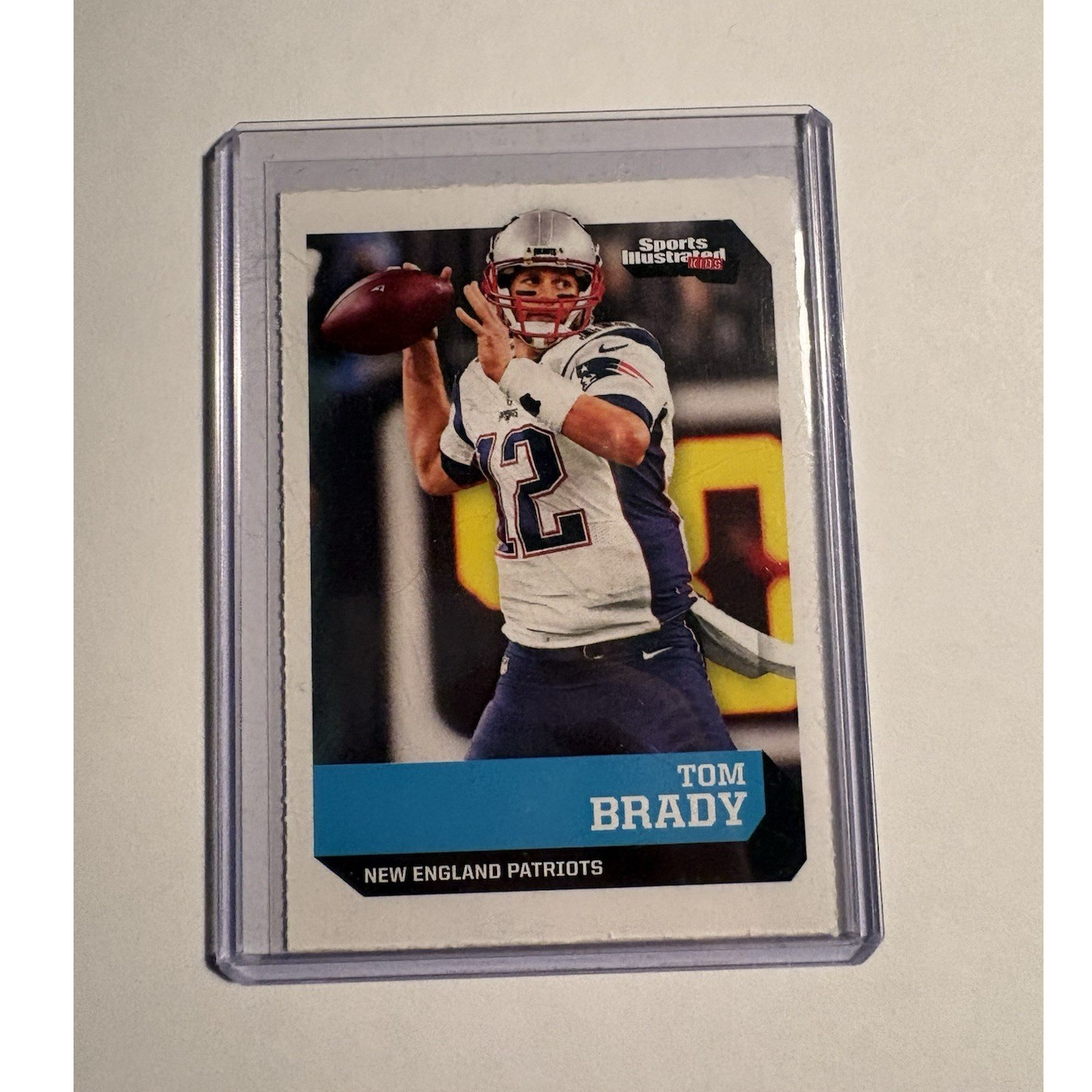 Sports Illustrated 2017 SI for Kids Series 5 Tom Brady Patriots Football #608
