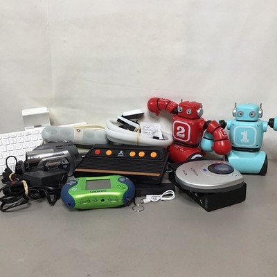 Lot Of Untested Assorted Electronics Atari Flashback Govee Light Beats 4 Parts