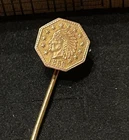 1855 California Gold Indian Head 1/2 dollar token/coin PIN S53