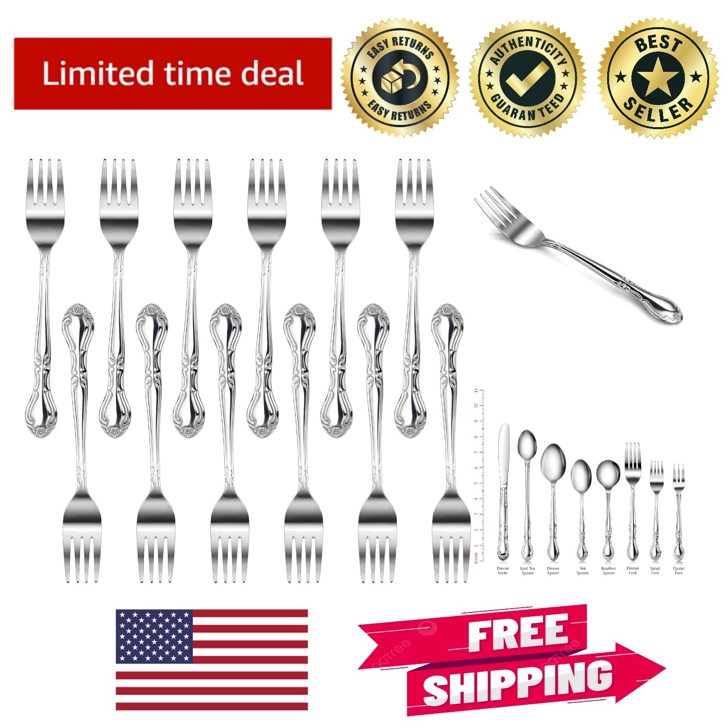 - Set Of 12 For Everyday Elegance