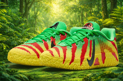 #ad MEN JU rassic Park x Ja 3 “Green Spark” Size US 7 12 $108.45