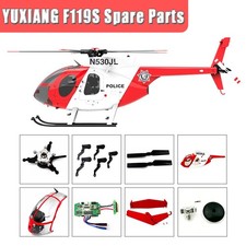 Helicóptero YUXIANG F119S Little Bird Scale Attack RC genuino OEM repuestos
