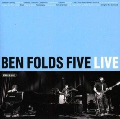 Ben Folds Five = Ben Folds Five Live = CD ALBUM = ALTERNATIVE INDIE ROCK POP