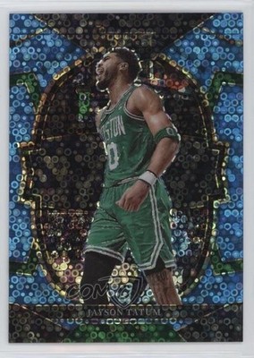 2022 Panini Select Concourse Light Blue Disco Prizm 95/99 Jayson Tatum #55 hs9