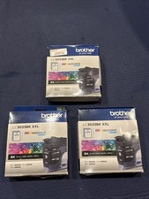 Brother XXL LC3033BK Ink Cartridge Black 3-Pack Genuine for MFC-J805DW Exp 2026