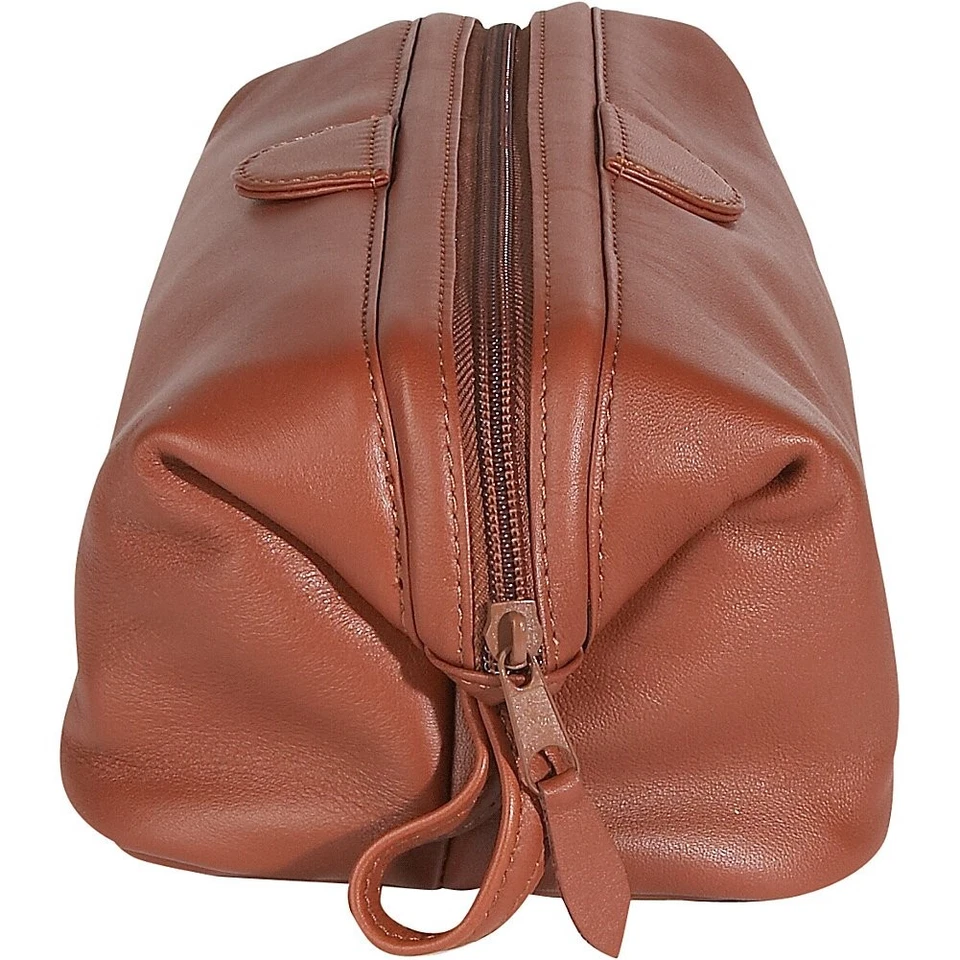 Toiletry Bag - Top Grain Cowhide Leather (Black) - Image 4 of 4