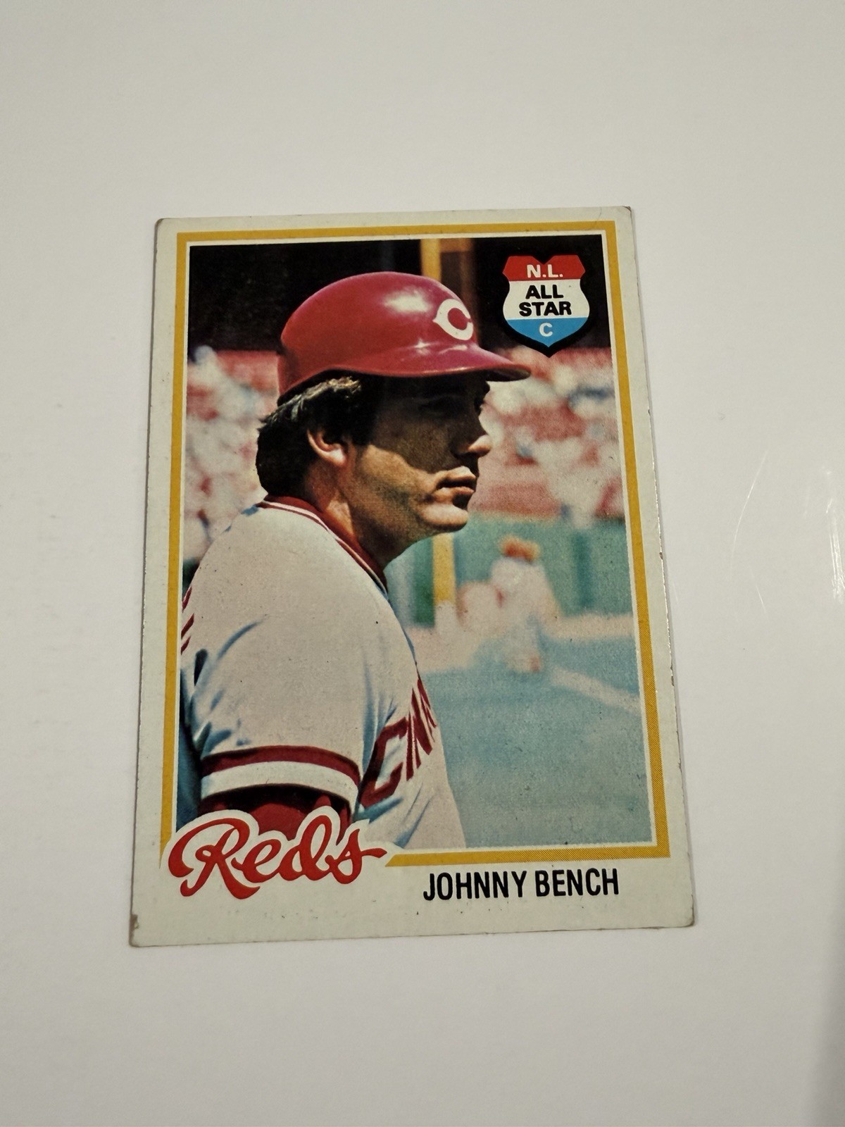1978 Topps Johnny Bench N.L. All Star #700 Cincinnati Reds Low Grade