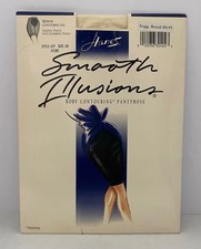 Hanes Smooth Illusions Body Contouring Pantyhose Ivory Size AB