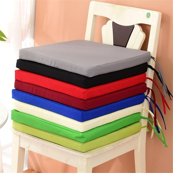 ALMOHADILLAS DE ASIENTO IMPERMEABLES PARA SILLA INTERIOR EXTERIOR 2 TALLA 2 COJINES + FUNDAS