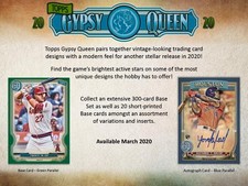 2020 Topps Gypsy Queen Baseball 8ct Blaster Box
