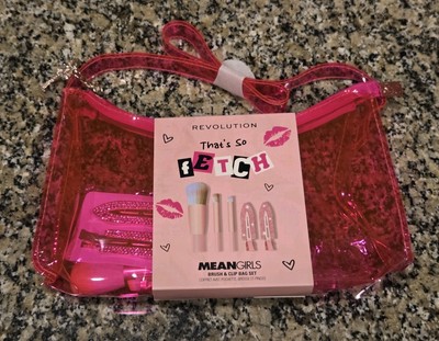 Revolution x Mean Girls  2024 That's So Fetch Brush & Clip Bag Set NEW Free Ship