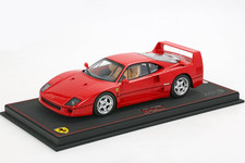 BBR 1987 Ferrari F40 Rossa Corsa (Red) Ex Nigel Mansell 1:18 WITH DISPLAY