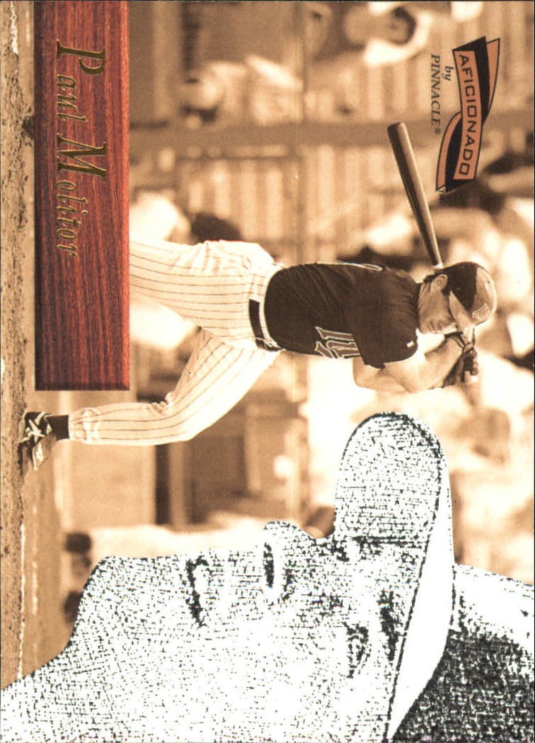 1996 Pinnacle Aficionado #48 Paul Molitor - BB