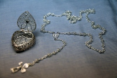 Kette Rosenkranz aus Abruzzenhandwerk in Silber Vintage mit Box