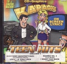 Karaoke: Teen Hits 1 - Audio CD By Various Artists - VERY GOOD