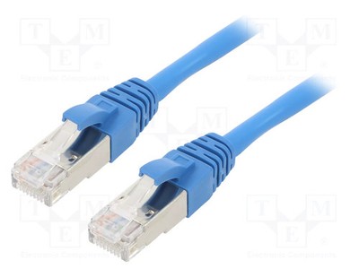 ETHERLINE Cat.6a,S/FTP RJ45-Stecker,beiderseitig Patch cord