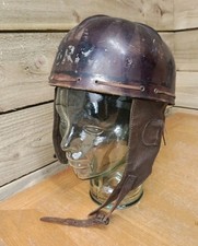 Vintage Retro - Campbell Helmet - Racing Mining Work Bike - Prop Display RARE