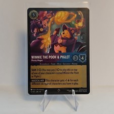 Lorcana Attack of the Vine - COLD FOIL - Winnie the Pooh Piglet 62