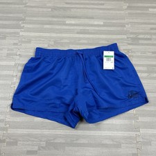 Nike Essential Lap Volley Swim Trunks Mens XL 3" Brief-Lined NESSD452 Blue 50
