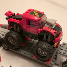 LEGO City Monster Truck Transporter 60027 - Almost Complete, See Description 